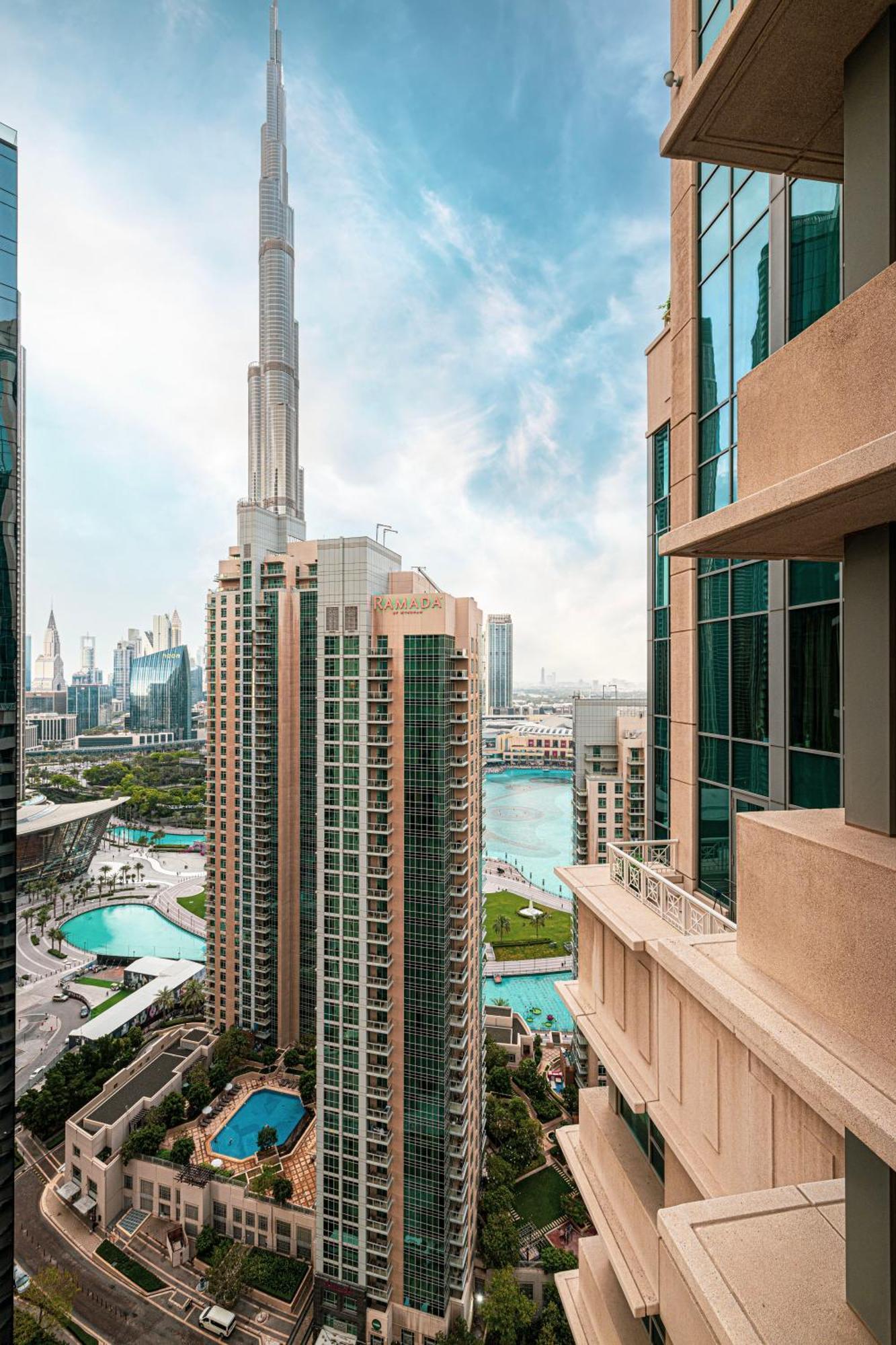 First Class 3Br Burj Khalifa & Fountain View Apartment Dubai Exterior photo