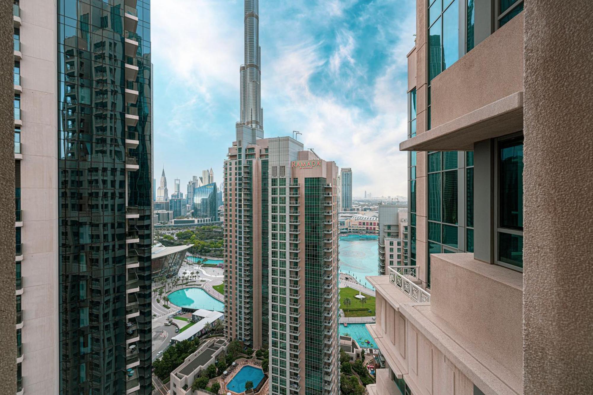 First Class 3Br Burj Khalifa & Fountain View Apartment Dubai Exterior photo