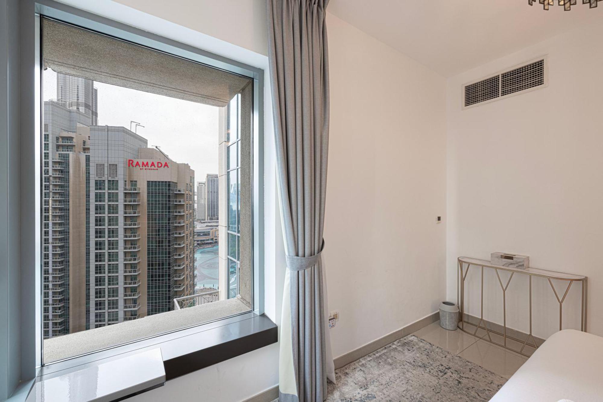 First Class 3Br Burj Khalifa & Fountain View Apartment Dubai Exterior photo