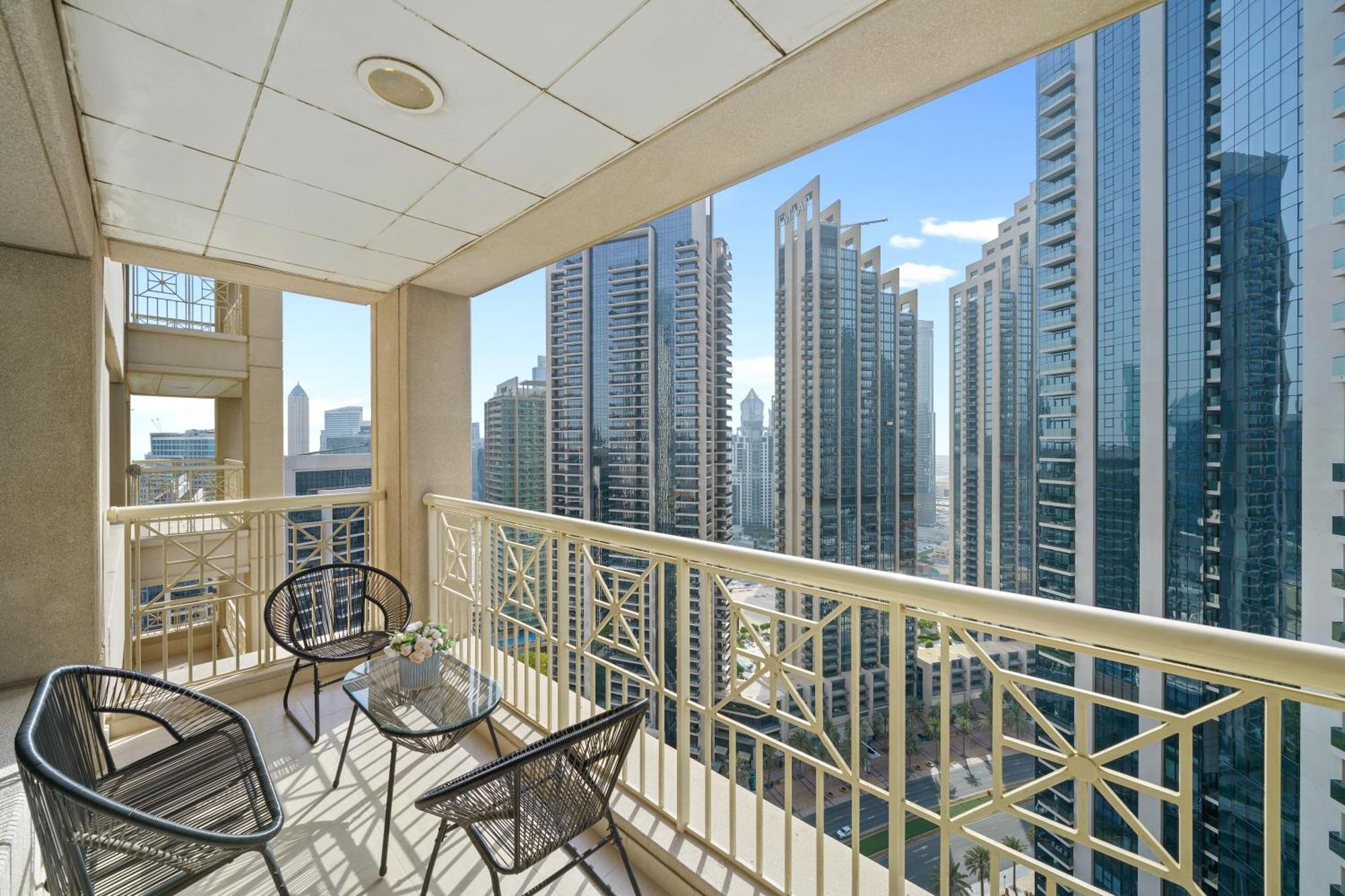 First Class 3Br Burj Khalifa & Fountain View Apartment Dubai Exterior photo