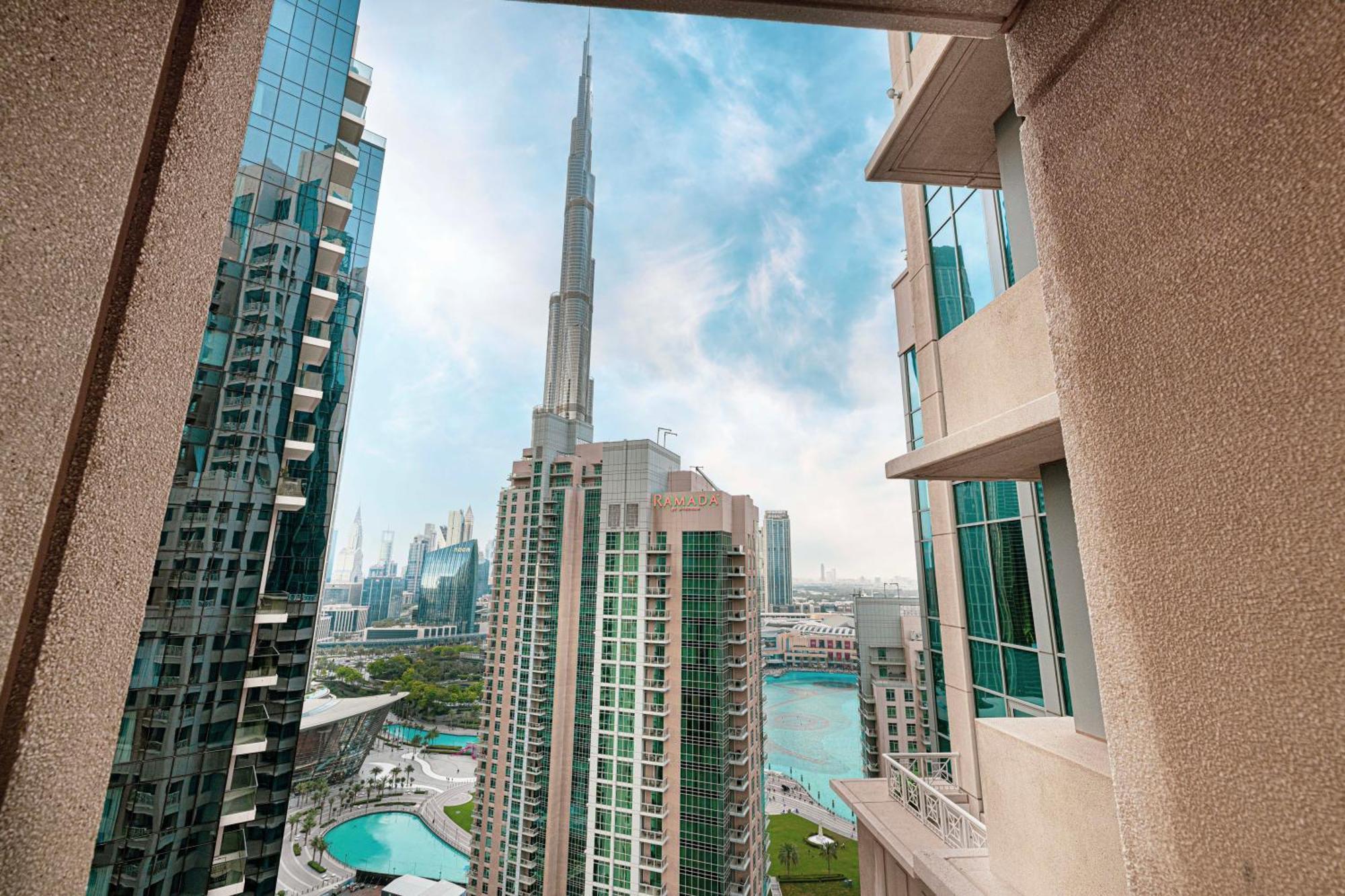 First Class 3Br Burj Khalifa & Fountain View Apartment Dubai Exterior photo