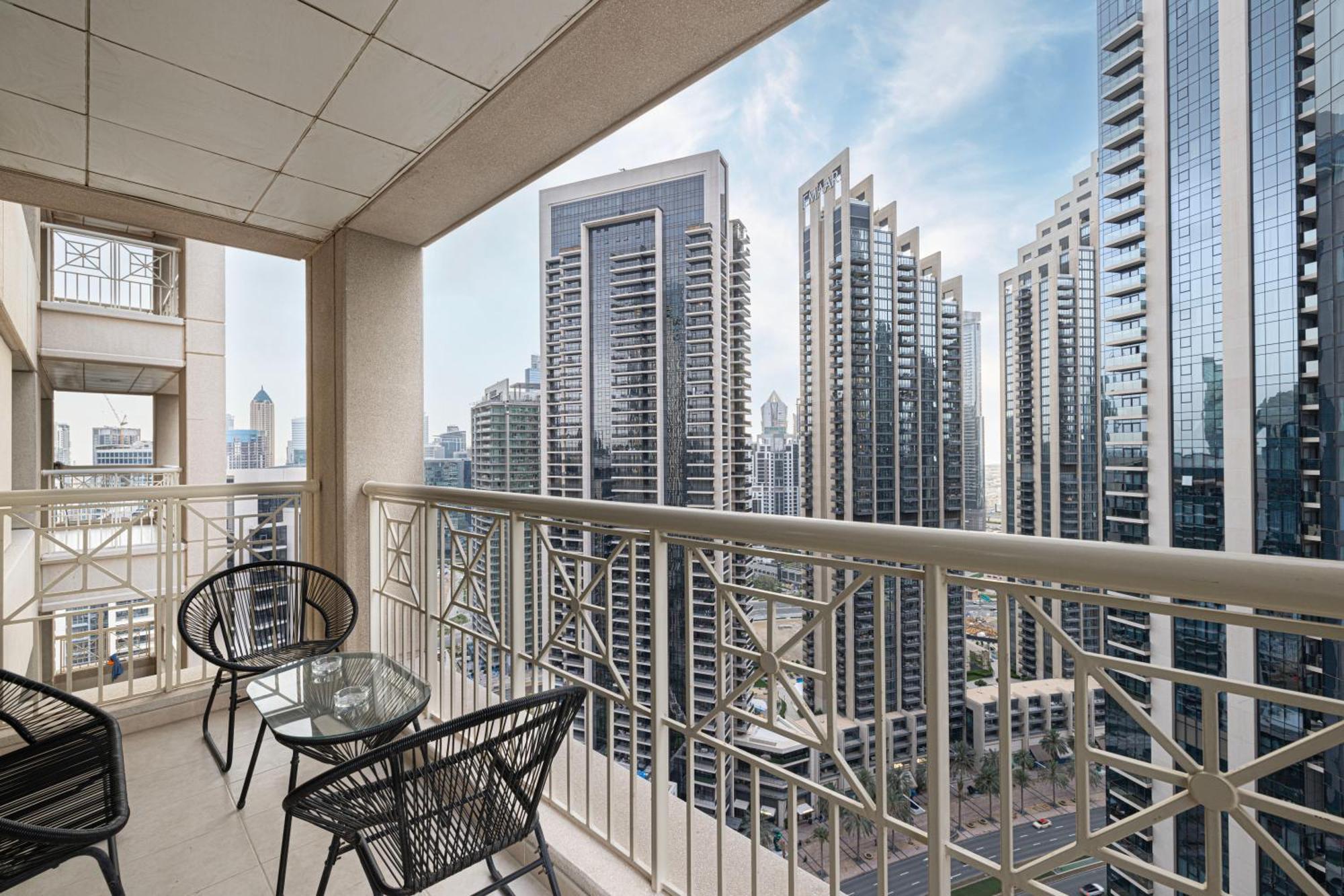 First Class 3Br Burj Khalifa & Fountain View Apartment Dubai Exterior photo