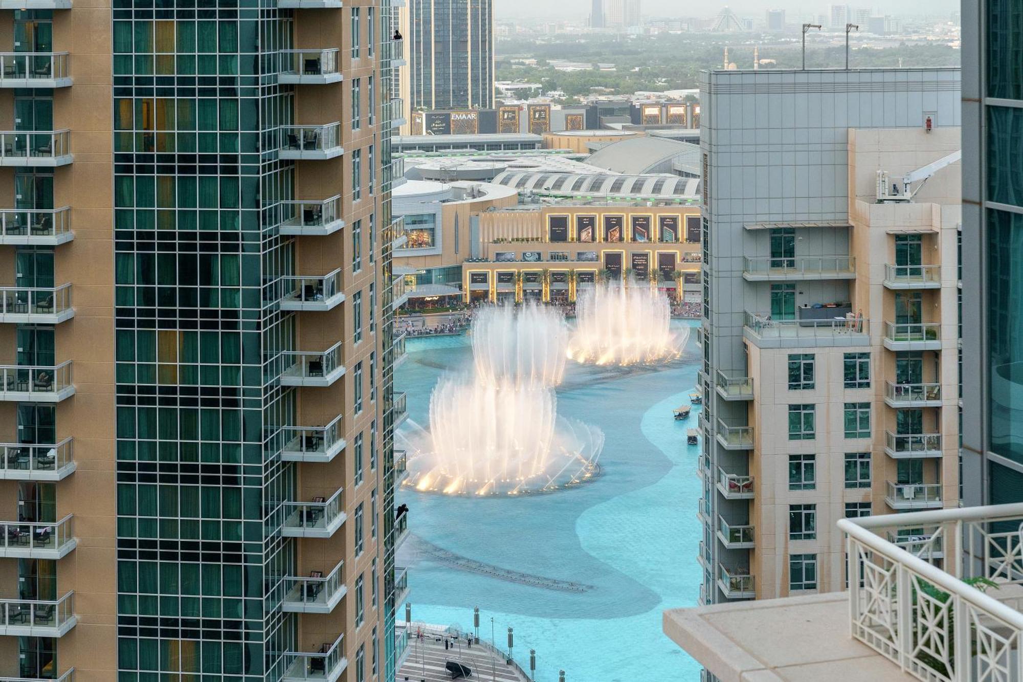 First Class 3Br Burj Khalifa & Fountain View Apartment Dubai Exterior photo